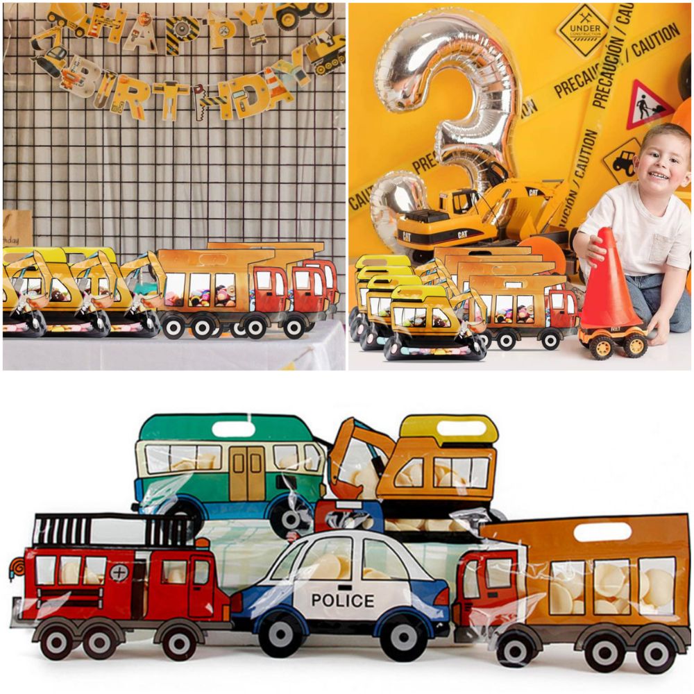 Food Storage Year Supply - 10 個クリエイティブ漫画車ベーキングパッケージバッグ食品保存立ち上がりジッパーバッグプラスチックキャンディギフトバッグパーティー用品