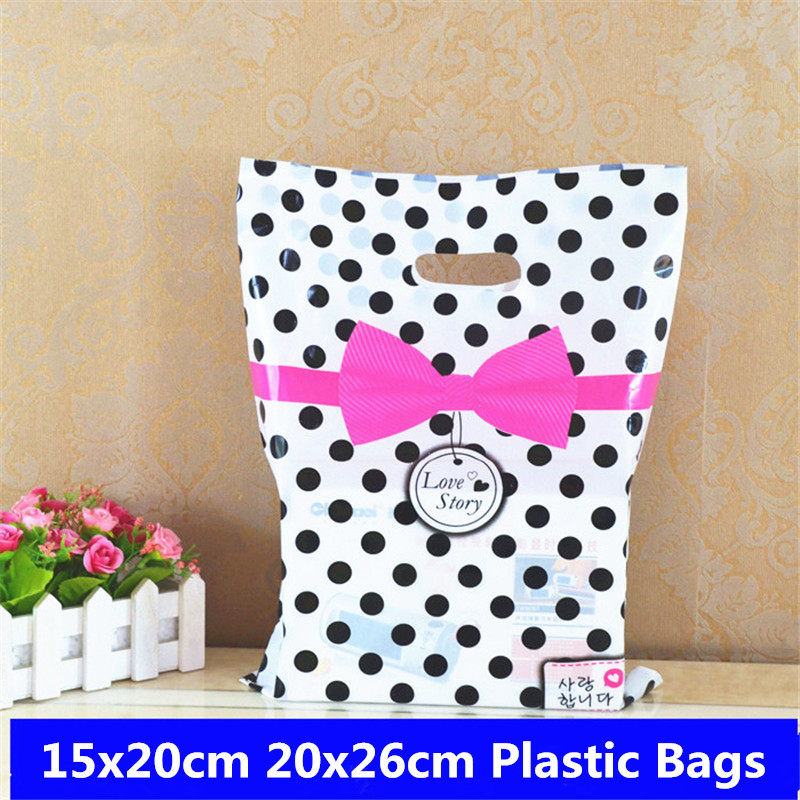 Food Storage Year Supply - 10個15x20 20x26ギフトバッグハンドルビニール袋洋服収納バッグパーティー用品ショッピングバッグパッケージ結婚式の装飾