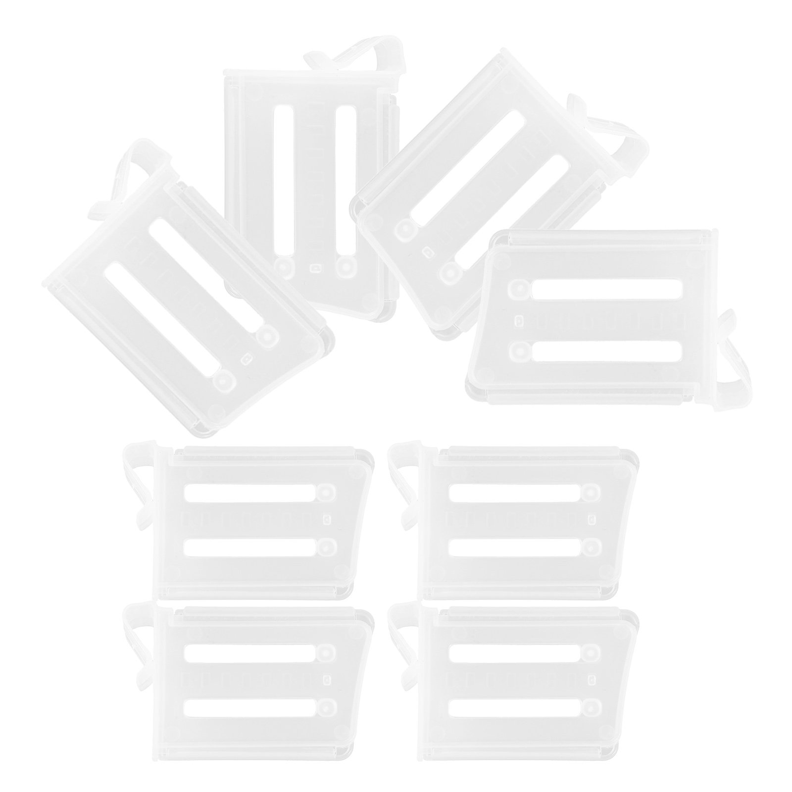 Food Storage For Refrigerator - 冷蔵庫の側面に取り付ける仕切り板8枚セット。交換可能な家庭用冷蔵庫用仕切りで、食品の整理や収納に便利。引き出し用の仕切りとしても使用可能。