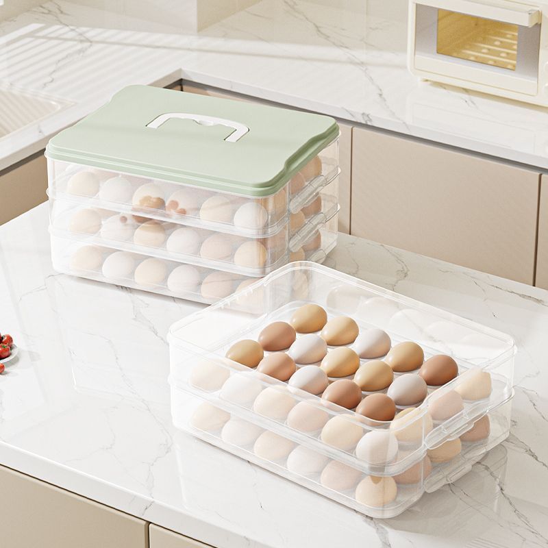 Food Storage And - 卵収納ボックス 冷蔵庫専用 食品グレード 鮮度保持ボックス キッチン収納整理ツール 卵ラックホルダー