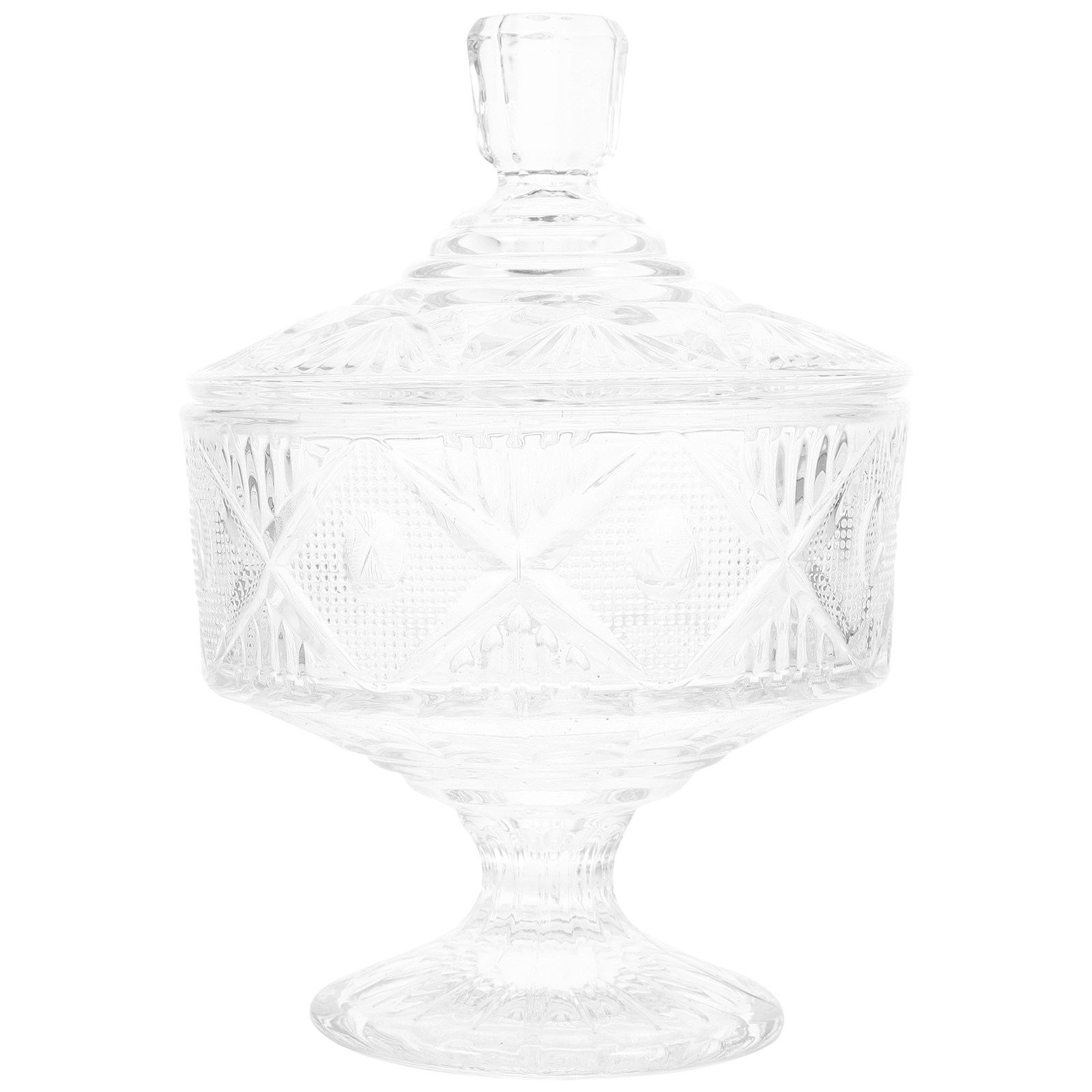 Food Storage Jars With Lids - 1個入り、高品質で防湿・防虫加工が施された透明な蓋付きガラス瓶。ハーブティーや穀物などの食品保存に最適。