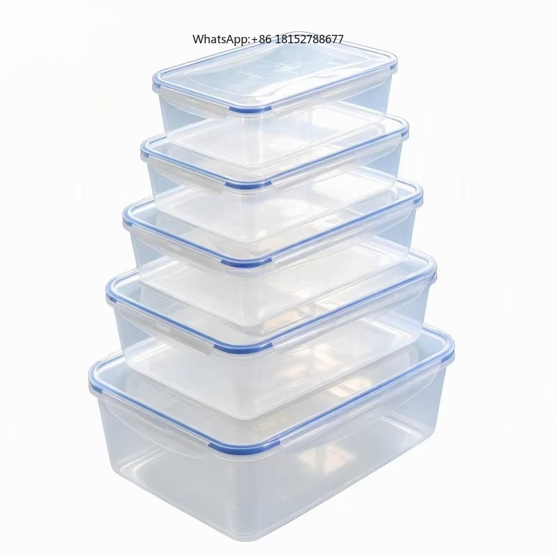 Food Storage And - カスタム食品保存容器型 プラスチック製食品保存ボックス型 長方形ボックス型メーカー