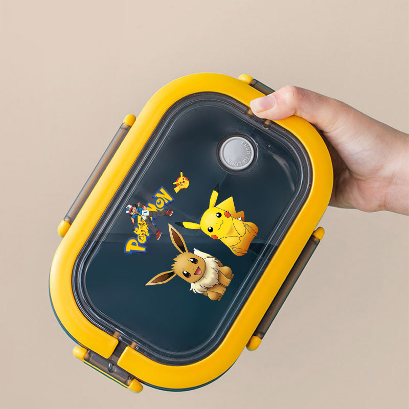 アニメ風のランチボックス。ポケモン柄で、持ち運びにも便利な仕 - Food Storage Room のレビューと価格
