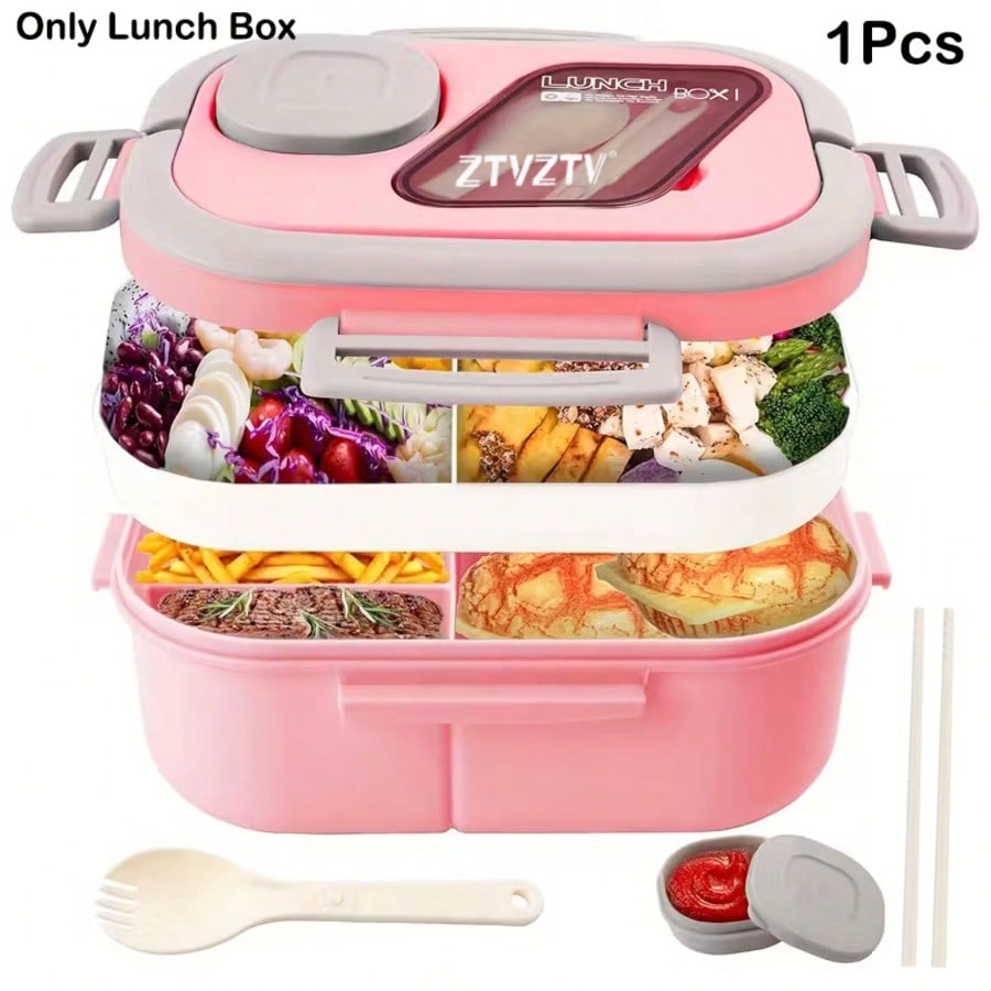 ZTVランチボックス/漏れ防止ランチボックスセットのみ。 学 - Food Storage Kitchen Container Set のレビューと価格