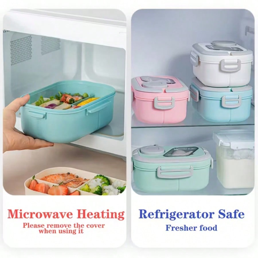 ZTVランチボックス/漏れ防止ランチボックスセットのみ。 学 - Food Storage Kitchen Container Set のレビューと価格