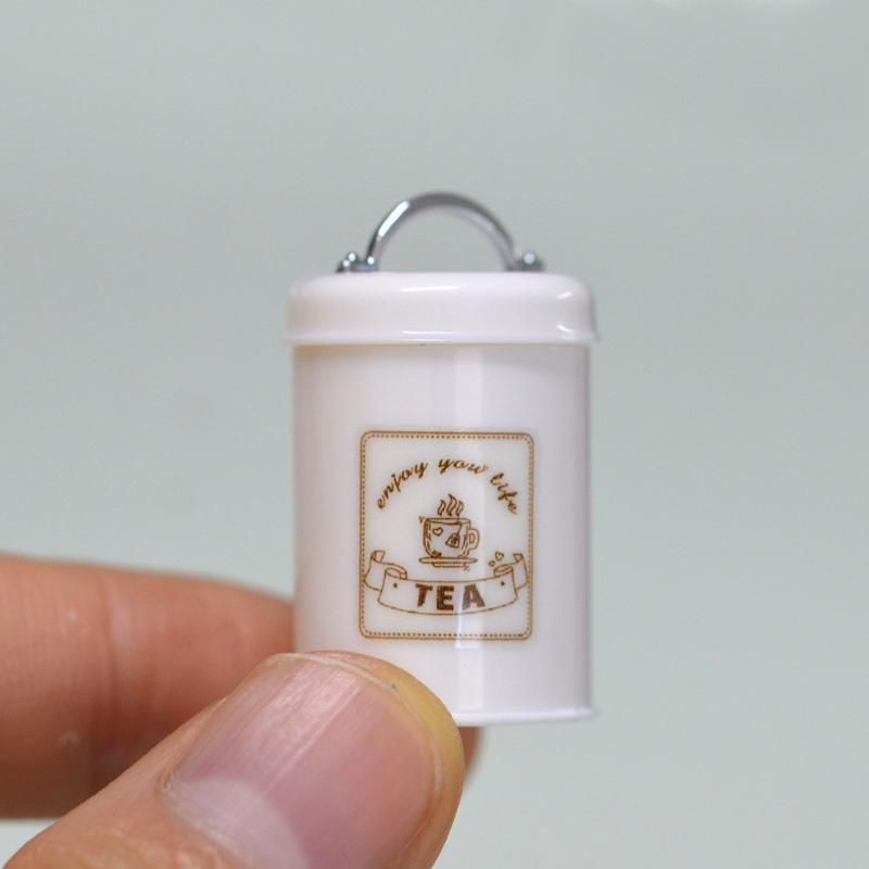 3 個ミニチュアドールハウスミニ食品/紅茶/コーヒー缶ラウン - Food Storage And のレビューと価格