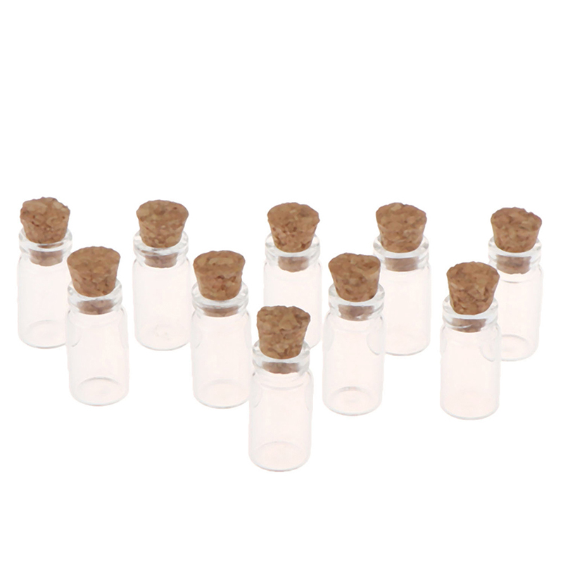 10 個 1:12 ドールハウスミニチュアガラス瓶モデルキャ - Food Storage And のレビューと価格