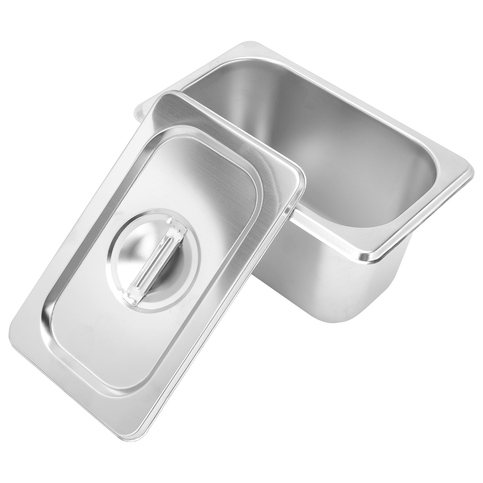 ステンレス製野菜容器1セット、厚みのある食品保存容器（蓋付き - Food Storage Stainless Steel Containers のレビューと価格