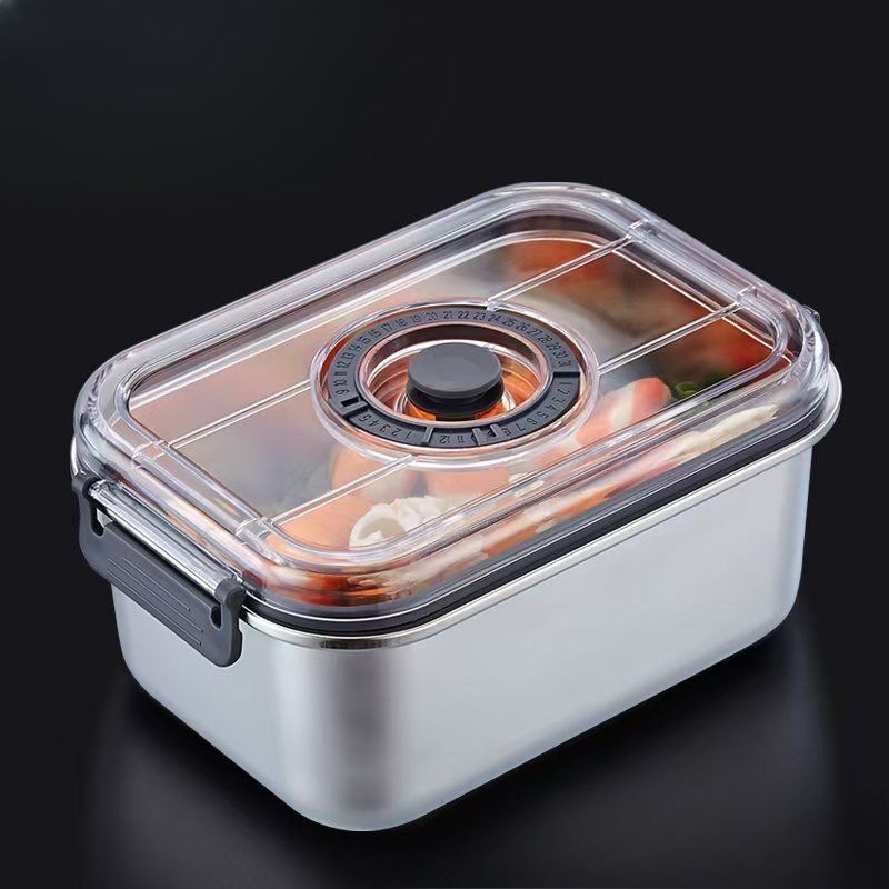 ステンレス製真空フードコンテナ、気密キッチン収納、野菜、果物 - Food Storage Underground のレビューと価格