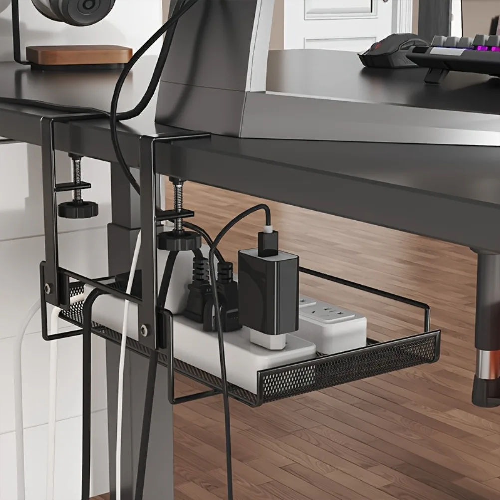 テーブル配線オーガナイザー収納ラックコンピュータデスクの下の - Food Storage Room のレビューと価格