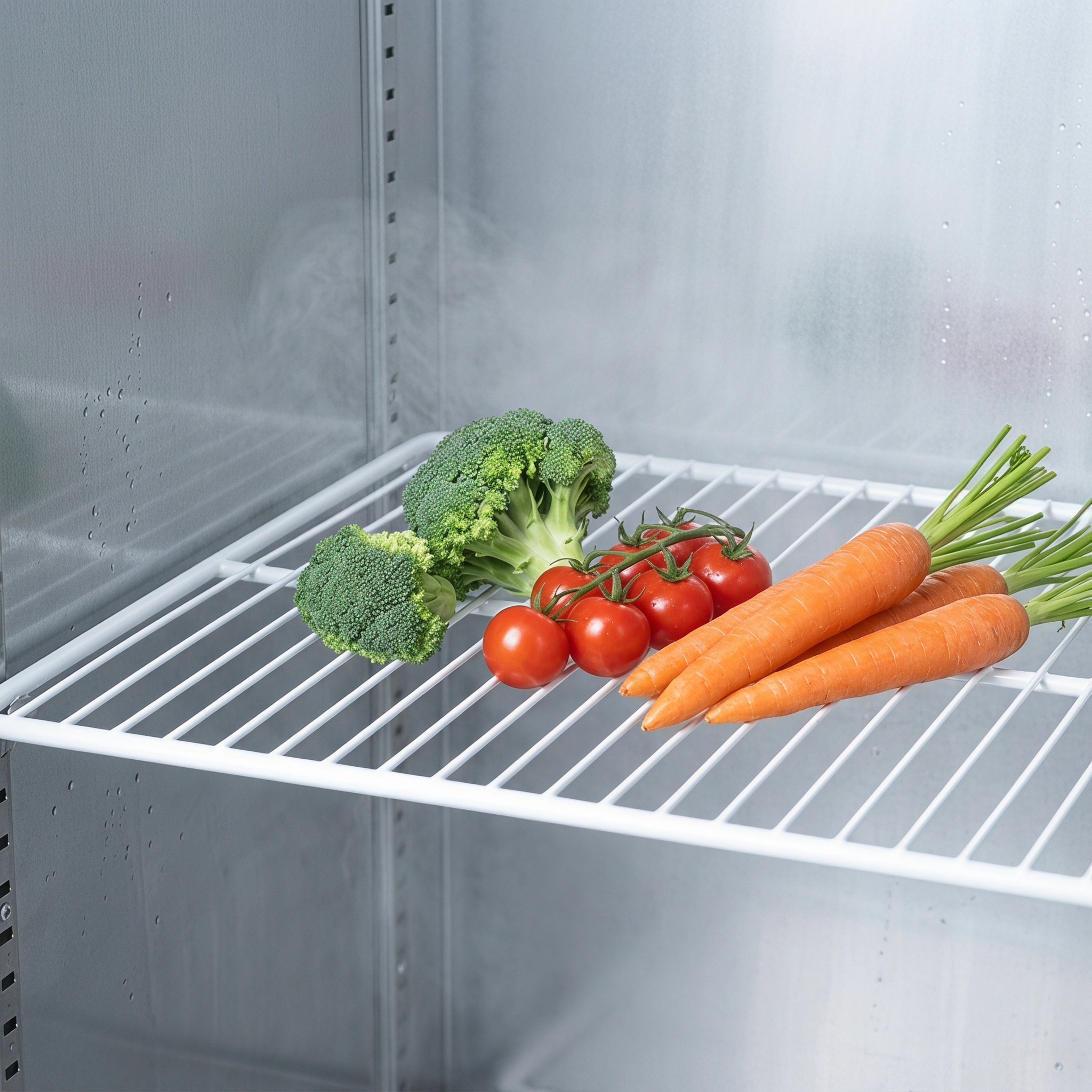 ワイヤーメタル製冷蔵庫仕切り棚オーガナイザー 11x9 取り - Food Storage For Refrigerator のレビューと価格