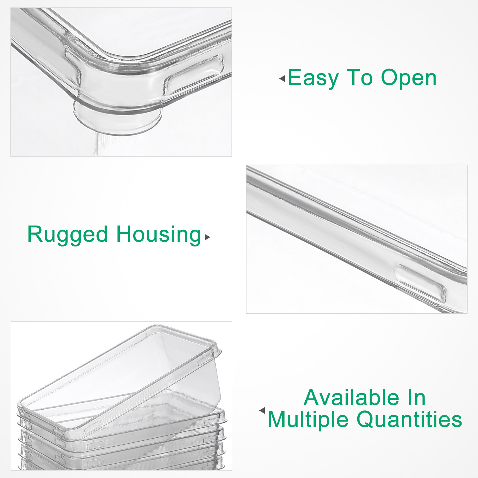 10個入り 透明ペットケーキキャリアボックス。ティラミスやム - Food Storage Food Safety のレビューと価格