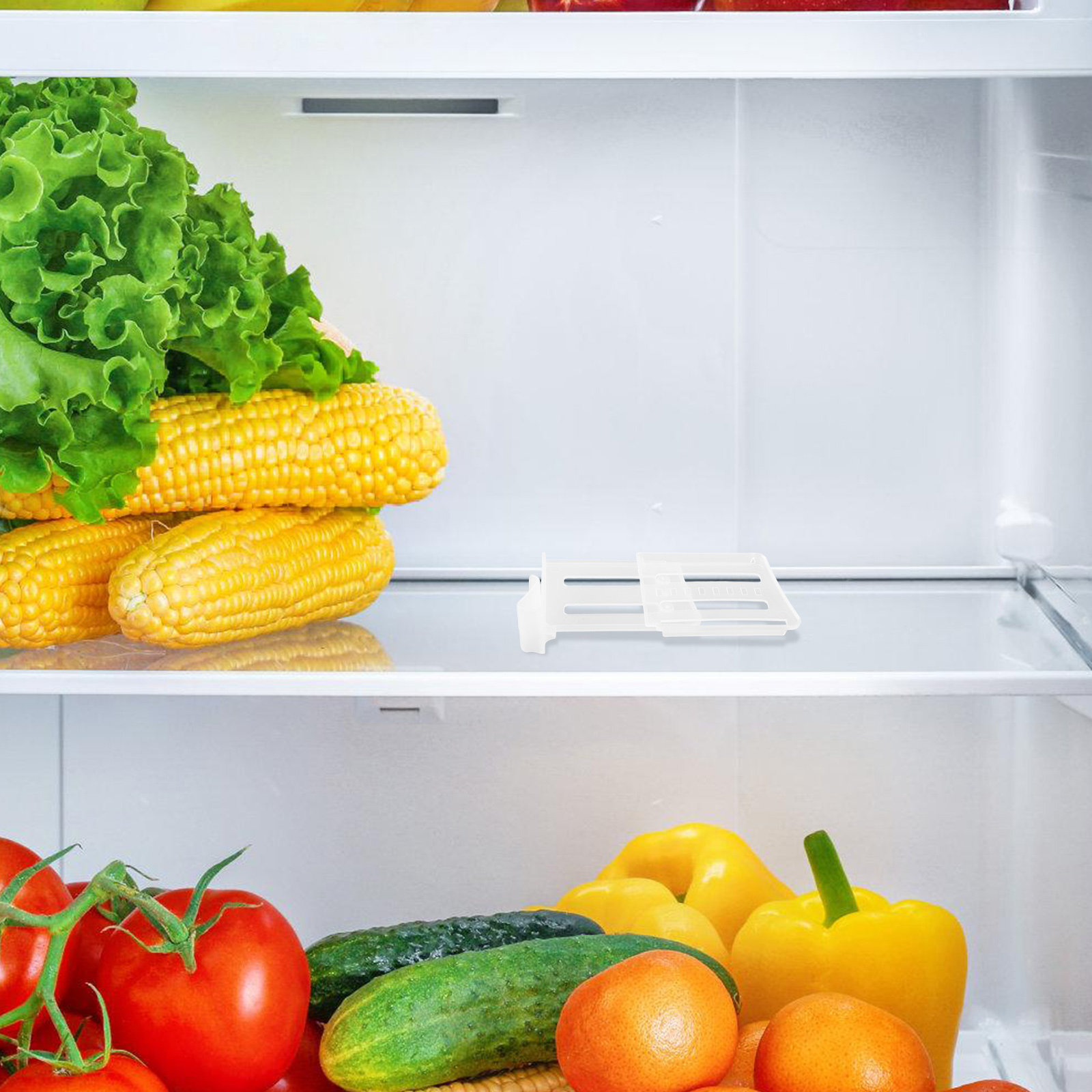 冷蔵庫の側面に取り付ける仕切り板8枚セット。交換可能な家庭用 - Food Storage For Refrigerator のレビューと価格