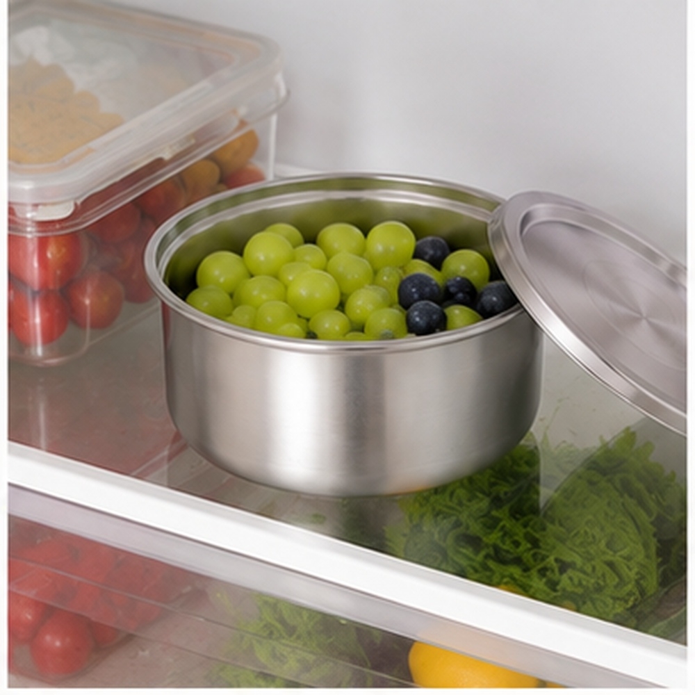 304ステンレス鋼製蓋付きラメキン、蒸し卵、ベビーフードボウ - Food Storage Stainless Steel Containers のレビューと価格
