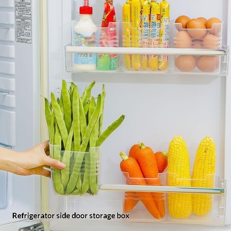 新登場！4個セット キッチン整理用食品分類ボックス 透明冷蔵 - Food Storage For Refrigerator のレビューと価格