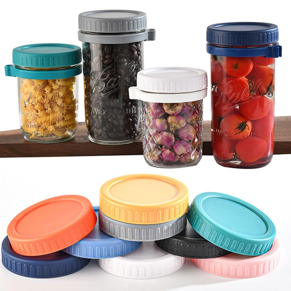 食品を保存するための再利用可能なプラスチック製マスク,70m - Food Storage Jars With Lids のレビューと価格