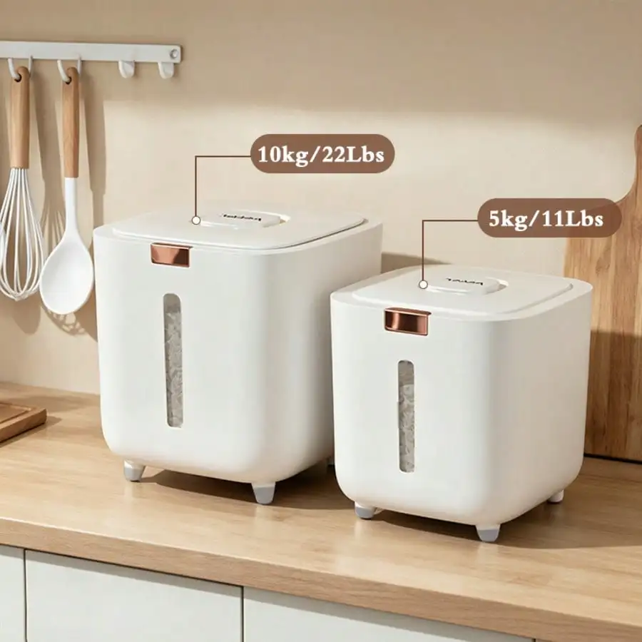 「シェンフオチュアンイ」米保存容器セット。160mlの計量カ - Food Storage Kitchen Container Set のレビューと価格