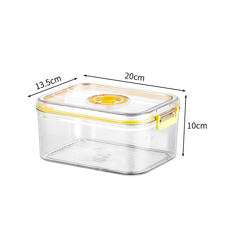 真空鮮度保持ボックス冷蔵庫密閉キャニスターウォーマー透明食品 - Food Storage For Refrigerator のレビューと価格