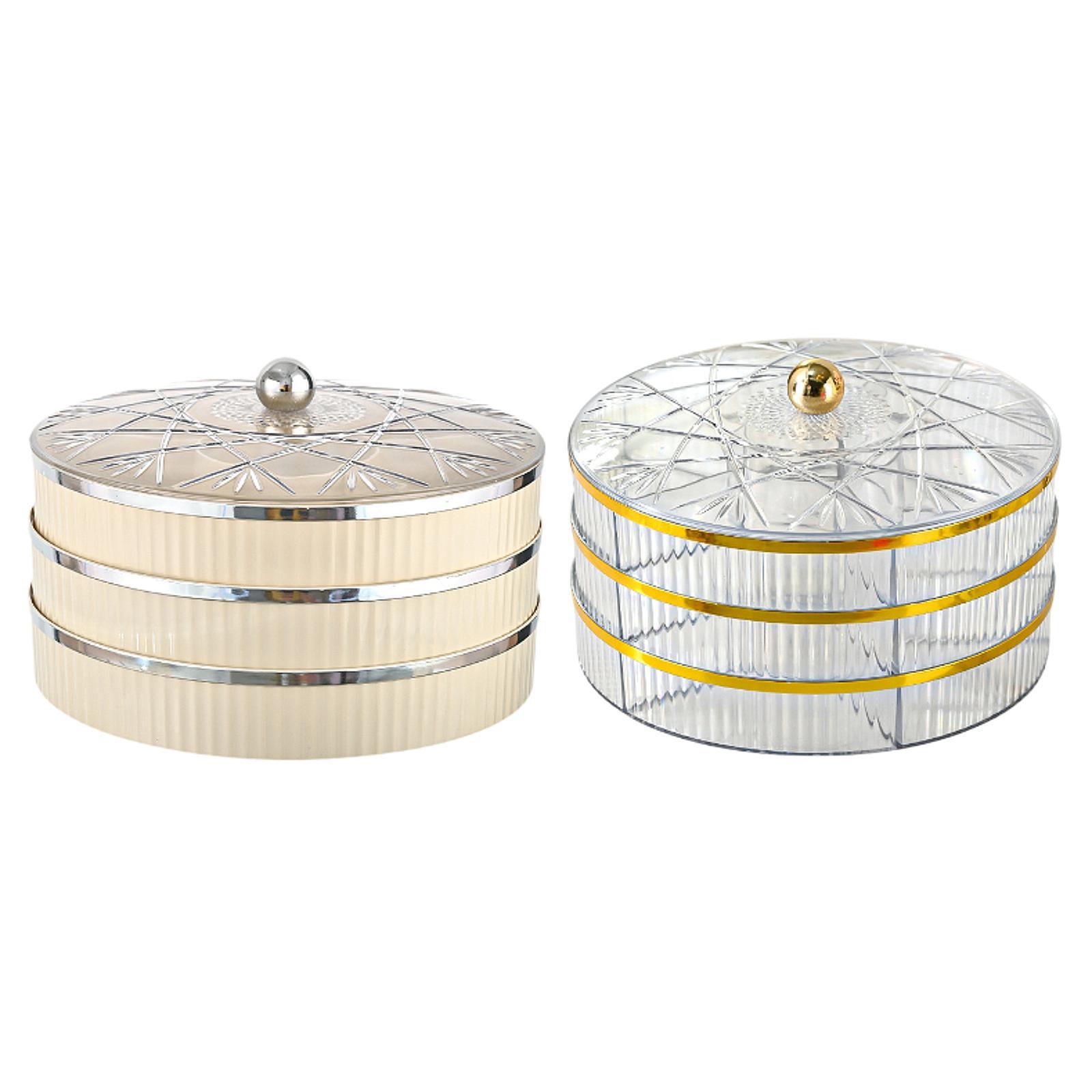 蓋付き分割サービングトレイ キッチン用品 多機能ドライフルー - Food Storage Year Supply のレビューと価格