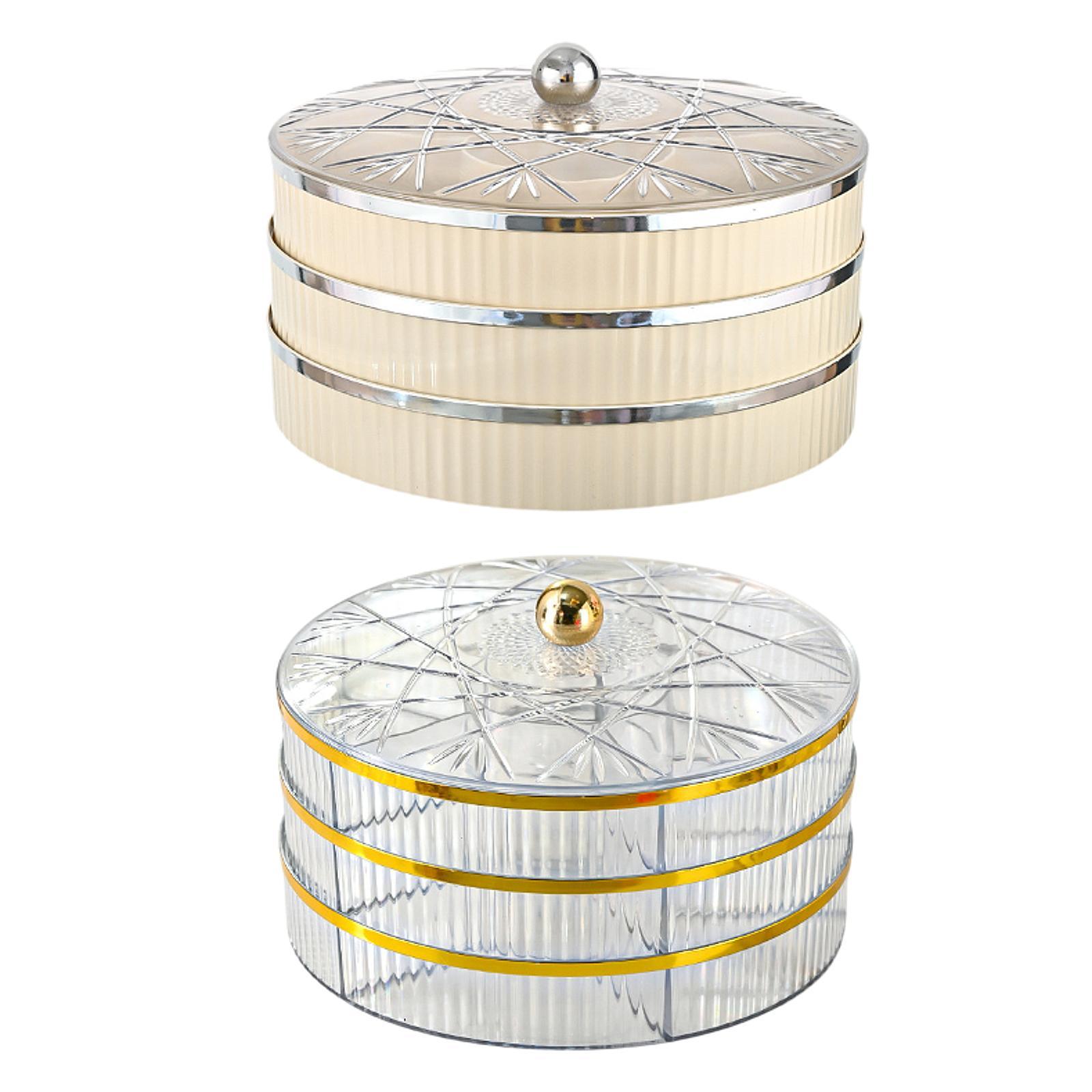 蓋付き分割サービングトレイ キッチン用品 多機能ドライフルー - Food Storage Year Supply のレビューと価格