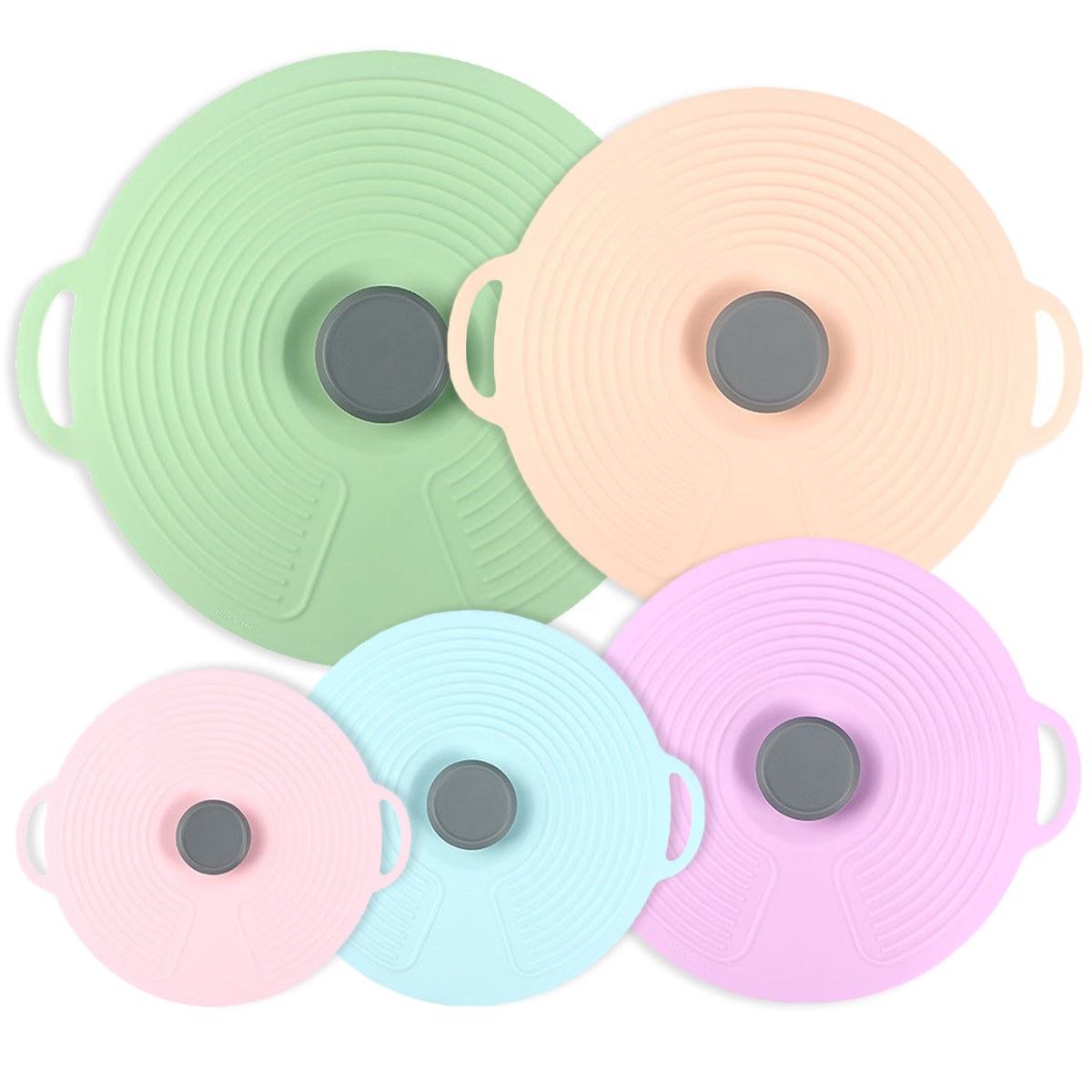 Leeseph ボウル用シリコン蓋、再利用可能な密閉吸引蓋、 - Silicone Stretch Lid のレビューと価格