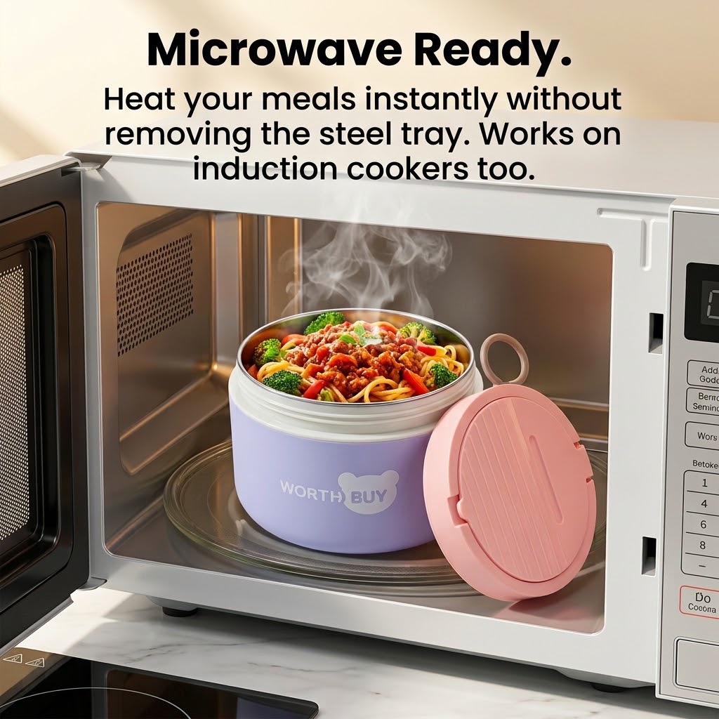 304ステンレス製保温ランチボックス 子供用学校弁当箱 電子 - Food Storage Underground のレビューと価格