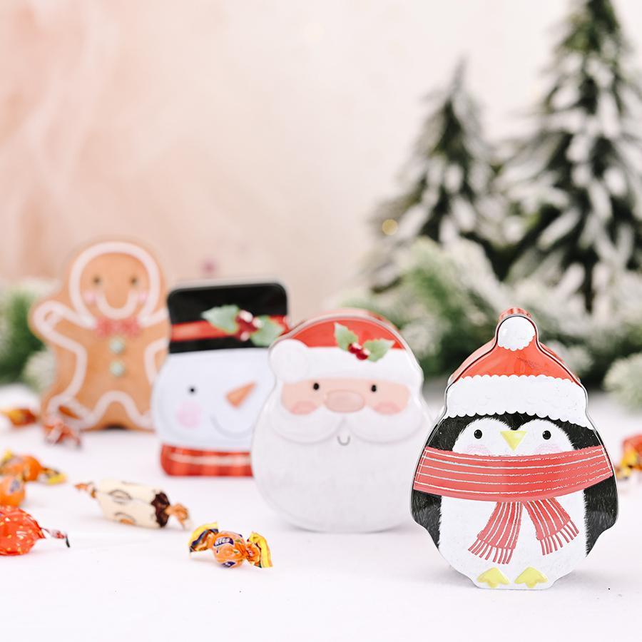 クリスマスジンジャーブレッドマンメタルギフトボックス 鉄製キ - Food Storage Year Supply のレビューと価格